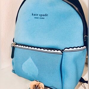 Kate Spade Blue Backpack